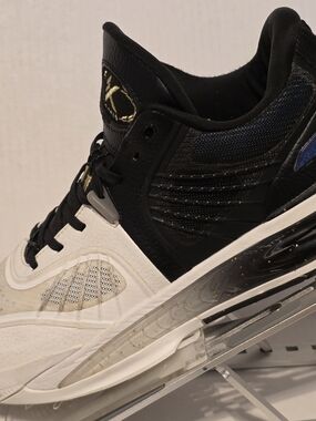 Men's Black and White Athletic Sneakers